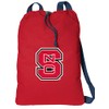 Broad Bay NC State Wolfpack Drawstring Backpack CANVAS NC State