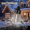 SWEIFI Outdoor String Light S14 Retro Transparent Light Bulb Anti-Fall
