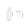 CHILDWEET 1 Set Mini Glue Dispensing Bottle with Funnel Precision