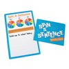 Fun Express 11" x 17" Spin a Sentence Folding Dry