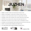 JIUZHEN Outdoor Tablecloth Washable Garden Tablecloth Square Weatherproof Garden Tablecloths