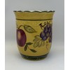 ACK Tuscany Mixed Fruit Hand Painted Ceramic, Utensil Holder, 88439