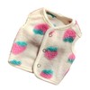 Dog Clothes Fashionable Soft Comfortable Warm Sleeveless Puppy Jacket for