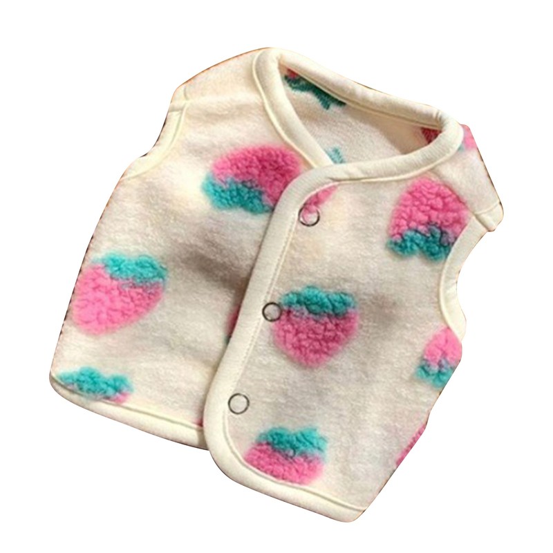Dog Clothes Fashionable Soft Comfortable Warm Sleeveless Puppy Jacket for