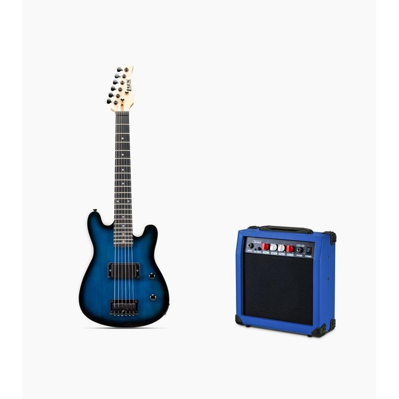 LyxPro 30" CS Series Electric Guitar Kit - Color: Red,