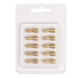 Electric Grinding Accessories 10Pcs 3.2mm-0.5mm Mini Drill Brass Collet Chuck For Dremel Rotary Tool Engraving Pen Copper Core