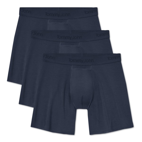 Tommy John Men's Second Skin Relaxed Fit Boxers - 3