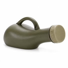 Lightweight Portable Plastic Urinal Bottle with Cap for Men, Travel, Camping and Car Use