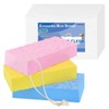 CHRUNONE 3 pcs Exfoliating Bath Sponge, Bath Sponge for Shower,