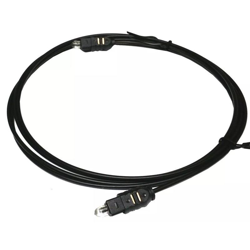 Unbranded/Generic (2-pack) 3FT Digital Fiber Optic Audio Cable Cord Optical