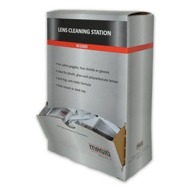 MAGID M100D 100 Lens Cleaning Towelettes with Dispenser (100 per Dispenser)