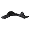 TRQ Front Right Inner Fender Liner Black Passenger Side Compatible