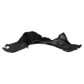 TRQ Front Right Inner Fender Liner Black Passenger Side Compatible with 2003-2004 Mazda 6 MA1249118