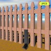 Fence Post Repair Kit, 2 Pack Heavy Duty Fence Post