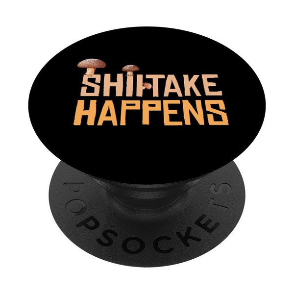 Mushroom Shiitake Mycologist Fungus Fungi Biologist Biology PopSockets Grip and