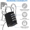 DAYGOS Combination Padlock, 4 Digit Small Lock for School Gym