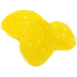 SweetGourmet Lemon Natural Sanded Drops | Old-Fashioned Hard Candy | 2 Pounds
