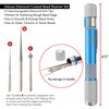 The Beadsmith Deluxe Diamond Coated Bead Reamer w/ 3 Interchangeable