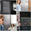 DIYMAG 3Pcs Acrylic Magnetic Dry Erase Calendar for Fridge, Clear