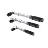 Steelman Pro 72-Tooth Extendable Flex-Head Ratchet Tool Set, 3-Piece (1/4,