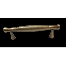 Liberty P45001-AB 3 3/4" Flair Foot Spindle Cabinet Drawer Pull Antique Brass