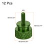 sourcing map 12pcs M3x8mm Knurled Thumb Screw Computer Case Threaded
