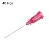 sourcing map Industrial Blunt Tip Needle 25G 1 Inch Length