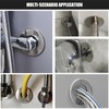 Stove Pipe Rosette, THETAG Cover Rosette Stainless Steel Heating Pipe