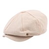 One Limitation CP790 Unisex Linen Simple Hat for Going Out