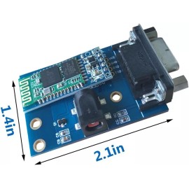 DSD TECH Bluetooth Rs232 Adapter Sh B23a Wireless Serial Communicator For Android Pc