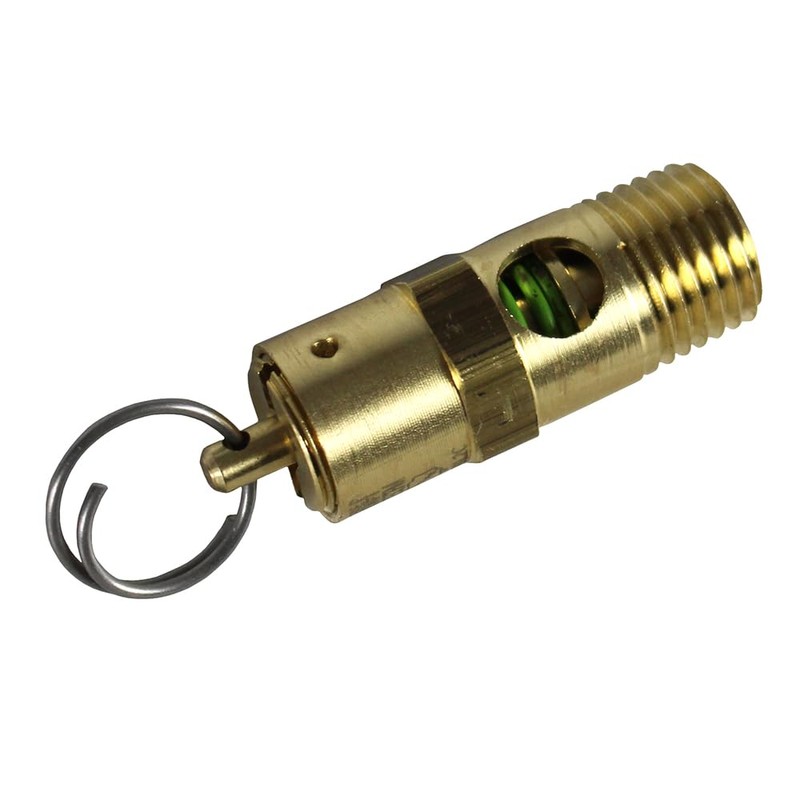 125 PSI Air Compressor Safety Relief Pop Off Valve Solid