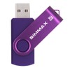 SIMMAX USB Flash Drives 2 Pack 16GB Memory Stick Swivel