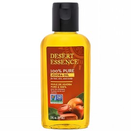 Desert Essence 100% pure jojoba oil, 59ml, 1 piece / 데저트에센스 100% 퓨어 호호바오일, 59ml, 1개