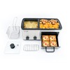 wOod-it 4 in 1 Breakfast Maker Station with Indoor Grill/Griddle/Toast
