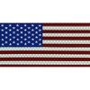 Oralite American Flag Decal, Reflect, 6.5x3.75 in, Red/White/Blue
