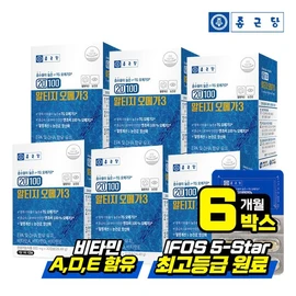 Chong Kun Dang 20100 Supercritical Altige Omega 3 30 capsules 6 boxes, single option / 종근당 20100 초임계 알티지 오메가3 30캡슐 6박스, 단일옵션