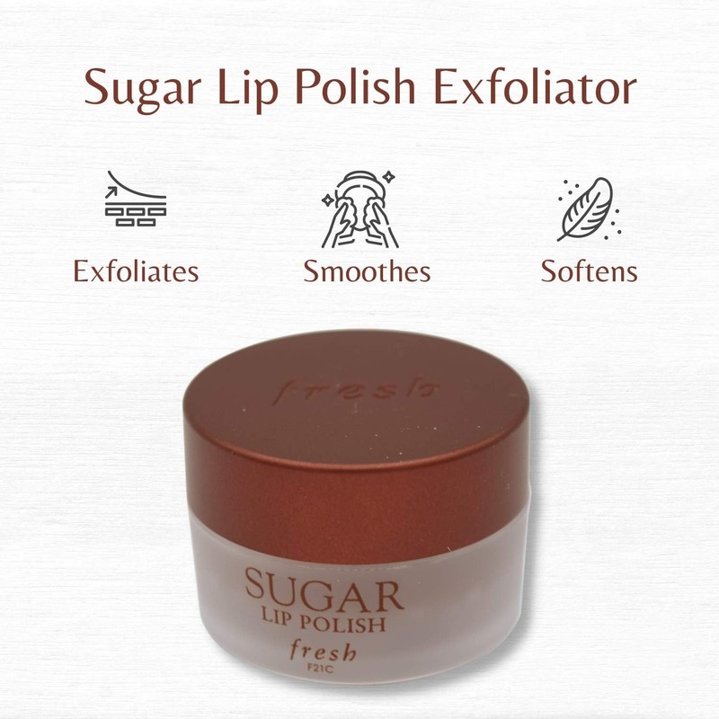 Fresh Sugar Lip Polish - Gentle Exfoliates & Nourishes -