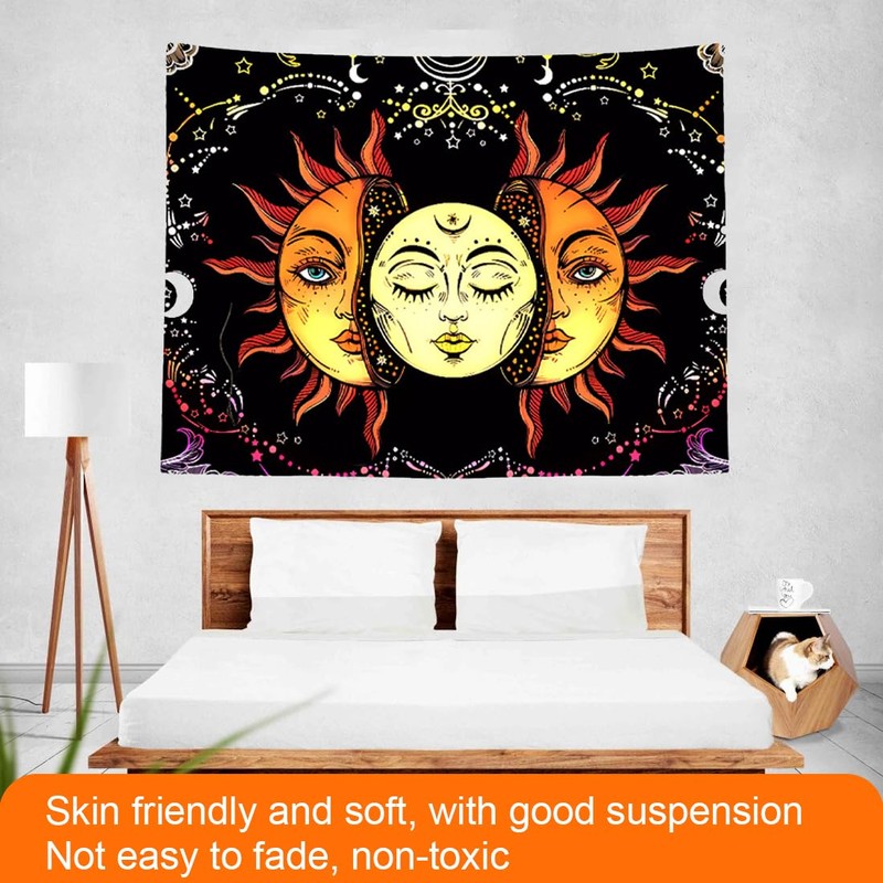 YATEICBC 1 x 150 x 130 cm Sun and Moon