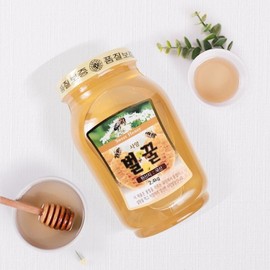 (백화농원)백화농원 스위트 허니 국내산 벌꿀 2.4kg+2.4kg BaekhwanNongwon BaekhwanNongwon Sweet Honey Domestic Bee Honey 2.4kg+2.4kg