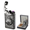 BABOBIU Electric Lighter Rechargeable Lighter Rocker Arm Lighter Windproof Flameless