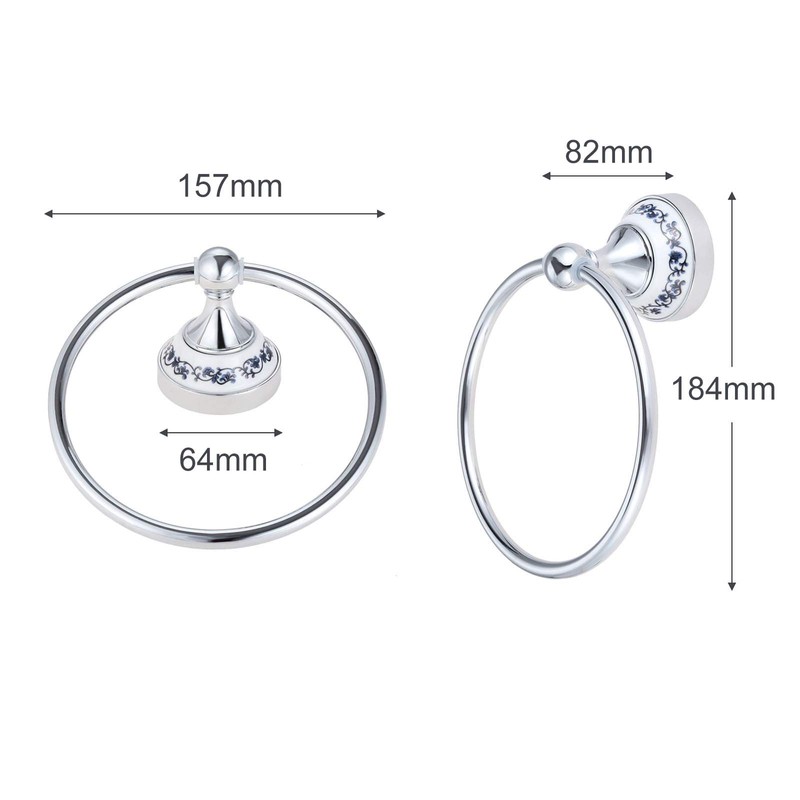 Towel Ring Towel Bar Antique Towel Hanger Toilet Bathroom Accessories