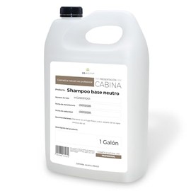Shampoo Base Hidratante Profesional 1 Galón, Limpieza Suave y Humectación, Ideal para Personalizar, Uso Profesional y Refill