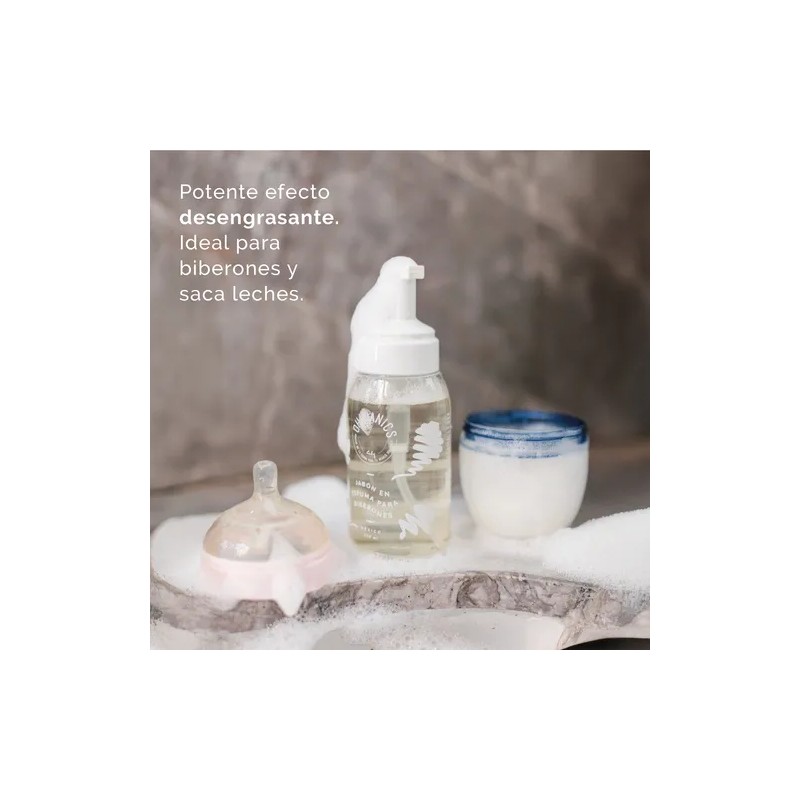 Ohganics Pack De 2 Jabónes En Espuma Para Biberones 500