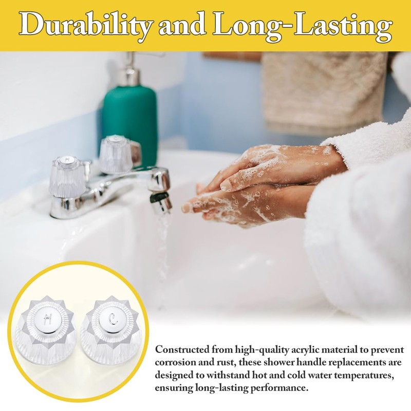 Shower Handle Replacement Compatible with Price Pfister Contessa and Windsor