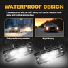 2PCS LED License Plate Light Compatible With Ford Mustang 2015-2021,