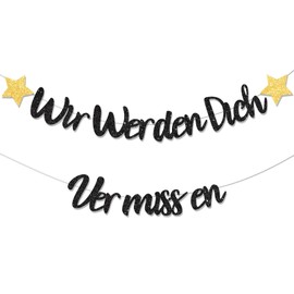 ALEGRE® Wir Werden Dich Vermissen Garland