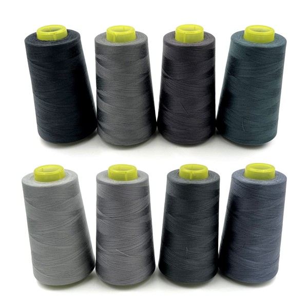 Tortoise 8 Cones of 3000 Yards Each Spool Thread for