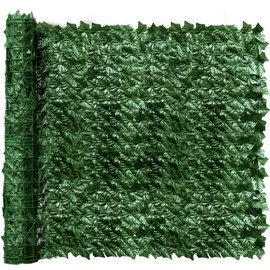 LAKYACL Artificial Ivy Privacy Fence Screen, 100x40 inch Artificial Hedge Grass Wall，Faux Ivy Fence Privacy Screen，Decoration for Patio, Balcony, Garden, Backyard Indoor Outdoor Decor