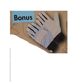 Blue 3 Piece Aluminum Garden Tool Set & Gloves Floral Printing, Blue With Floral Pattern