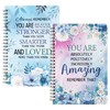 E1mity Blue Inspirational A5 Notebooks 2P